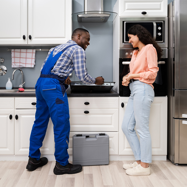 can you provide an estimate for cooktop repair before beginning any work in Henderson IL